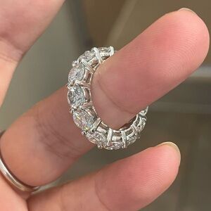Real Moissinite ring size 5